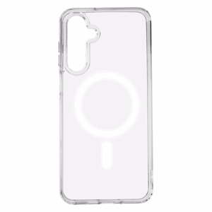 Atsparus smūgiams 1,5 mm magnetinis dėklas Samsung Galaxy A16 4G / A16 5G skaidrus