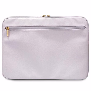 Guess Triangle 4G dėklas 14" nešiojamam kompiuteriui - violetinis
