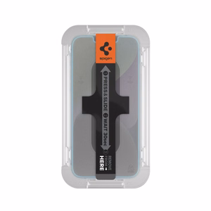 Spigen Glas.tR EZ Fit grūdintas stiklas iPhone 13 / 13 Pro / 14 / 16e