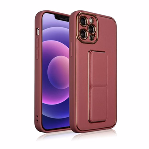 Naujas Kickstand dėklas telefonui Samsung Galaxy A13 su stovu raudonas