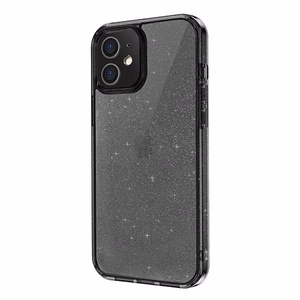 Uniq LifePro Tinsel dėklas telefonui iPhone 12 mini - juodas