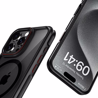 Tech-Protect MagHybrid Magnetinis dėklas telefonui iPhone 16 Pro - juoda