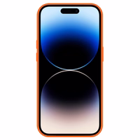 Dėklas telefonui Tel Protect Kickstand su kamera stiklu (objektyvu) Iphone 12 oranžinis