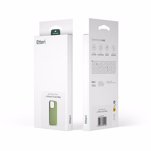 Etteri silikoninis dėklas telefonui iPhone 16 6,1 (m) - šviesiai žalias (m)