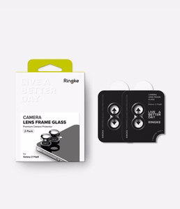 Ringke Camera Frame Protector 2-Pack for Samsung Galaxy Z Flip 8 - Black