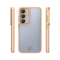 Silky Gold dėklas telefonui Xiaomi Redmi 14C 4G/ 14C 5G / Redmi A4 / POCO C75 rožinė