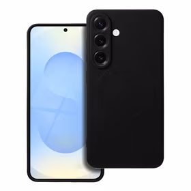 SILIKONINIS MAGNETINIS DĖKLAS suderinamas su MagSafe SAMSUNG S25 juodas