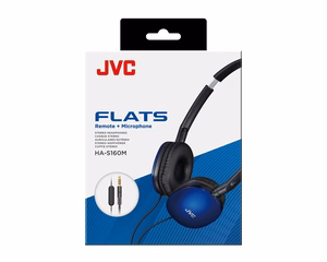 JVC HA-S160M-AU наушники/гарнитура проводные накладные для звонков/музыки синие