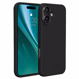 "Etteri" silikoninis dėklas "iPhone 16 Plus" 6,7" juodas