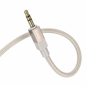 Audio adapteris Hoco UPA32 3,5mm į 3,5mm (p-p) auksinis