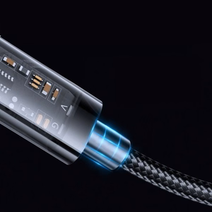 USB laidas Joyroom S-UL012A20 mėlynas Lightning 200cm (iki 20W)