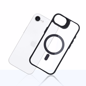Чехол 3mk Satin Armor MagCase для Apple iPhone 16e / SE 4 - прозрачный
