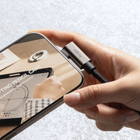 Ringke 3.2 gen. 2x2 USB-C, PD 3.1 240W 2m kampinis laidas - juodas