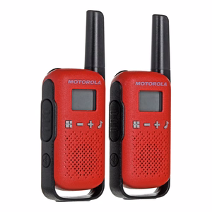 "Motorola Talkabout T42" dvynių pakuotė raudona