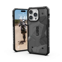 UAG Pathfinder MagSafe dėklas iPhone 15 Pro Max - kamufliažinis pilkas