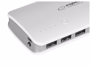 Esperanza EMP106WE Radium 8000 mAh pilkas, baltas