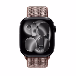 Crong Nylon sportinis Apple Watch dirželis, 38/40/41/42 mm, „Smokey Mauve“