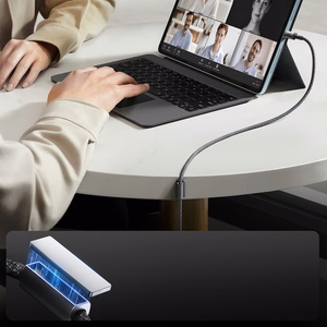 Кабель Joyroom S-A50 Unlimited Series 30W USB-C - Lightning с магнитным органайзером 1,2 м - серый