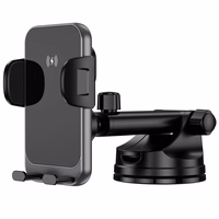 JELLICO automobilinis laikiklis su belaidžiu įkrovimu W20 15W Juodas