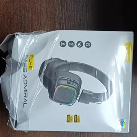 Blavec Over-ear Bluetooth Headphones BO-11 Bass Admiral (BO11-B) black (damaged packaging)