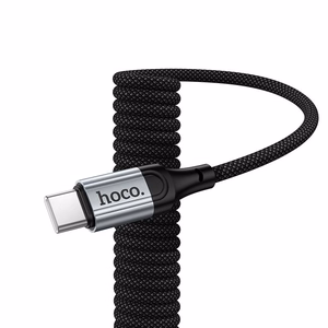Kabelis USB C į USB C Hoco PD 3A 1,5 m X121 juodas