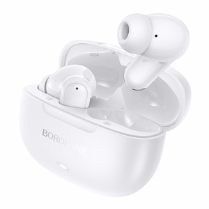 Borofone TWS Bluetooth ausinės BW96 Mellow baltos