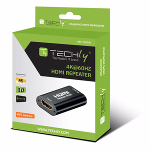 Techly HDMI 2.0 4K UHD 3D stiprintuvas iki 40m