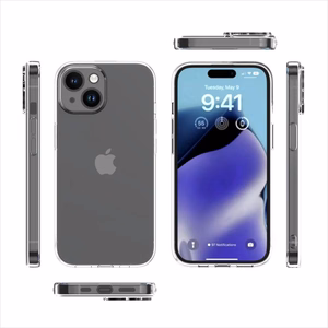 Skaidrus dėklas telefonui Iphone 15 Plus skaidrus