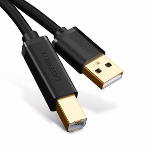 Ugreen 10351 USB laidas USB 2.0 3 m USB A USB B juodas