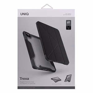 Uniq Trexa dėklas iPad Pro 11'' 2021/2020 - juodas