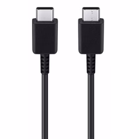 Samsung EP-DA905BBE USB-C – USB-C 3A kabelis 1m (didmeninė – pakaitinė pakuotė) – juodas