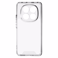 Hybrid Crystal dėklas for Xiaomi Redmi Note 14 Pro 5G (Global) skaidrus