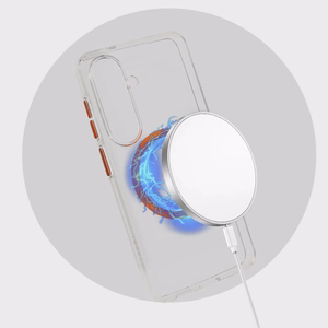 Liavec Pure Dėklas for Samsung Galaxy S26 oranžinis