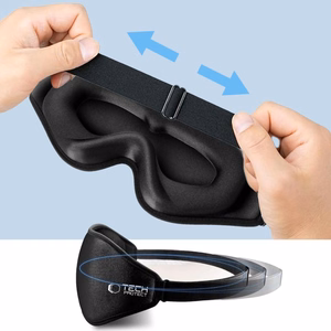 TECH-PROTECT EYESHADE MIEGO KAUKĖ MATINIS JUODAS