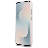 Karl Lagerfeld Silicone Karl & Choupette Heads MagSafe deklas Samsung Galaxy S25 FE - rozinis