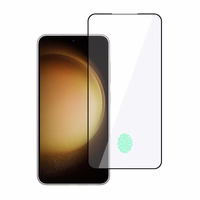 Apsauginis stiklas Tel Protect 10X HD Titanium skirtas Samsung Galaxy S22/S23 (su pirštų atspaudo atrakinimu)