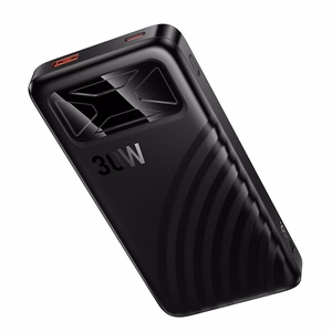 Išorinis akumuliatorius Hoco Q42, 10000 mAh, QC PD, 30 W, 3 A, juodas