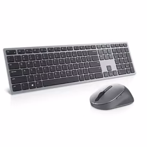 Dell Premier Multi-Device Keyboard and Mouse KM7321W Keyboard and Mouse Set Wireless Batteries included Wireless connection EE Titan grey