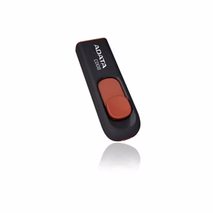 USB-флеш-накопитель 2.0 16GB чёрный/красный AC008-16G-RKD A-Data