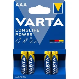 VARTA šarminė baterija R3 (AAA) Longlife Power, 4 vnt.