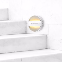 LED Night Lempa round PURE FLC-20 ALMA PIR baltas 500mAh Forever Light