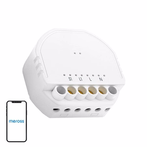 WiFi išmanusis įmontuojamas jungiklis Meross MSS810HK-UN