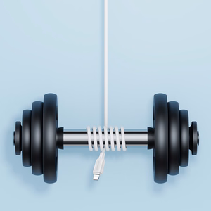 Joyroom Long-Lasting Series A9 USB-A / Lightning 2.4A kabelis 1m - baltas