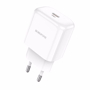 Įkroviklis Borofone BN3 20W USB-C baltas