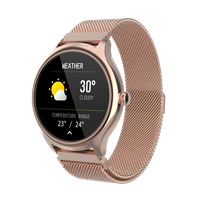 Forever išmanusis laikrodis ForeVive 3 SB-340 aukso spalvos su Bluetooth garsiakalbiu 3W