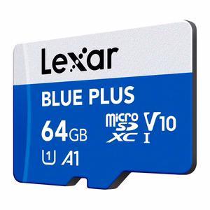 Atminties kortelė Micro SDXC 64GB UHS-I Lexar su adapteriu