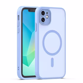 Mag Matt dėklas iPhone 11 šviesiai mėlynas