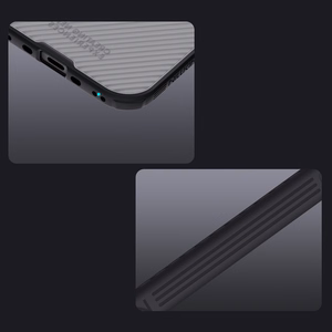 "Nillkin CamShield Pro MagSafe" suderinamas dėklas "iPhone 17 Air" - skaidrus, juodas