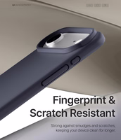 Dėklas Mercury Pure Magsafe Silicon Case Apple iPhone Air tamsiai mėlynas