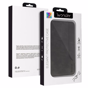 Dėklas Wonder Prime telefonui SAMSUNG GALAXY A51 juodas